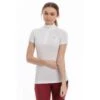 Horseware Women's Aveen Tech Short Sleeve Top - White -Best Equestrian Supplies 304261 800 800