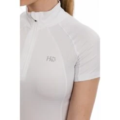 Horseware Women's Aveen Tech Short Sleeve Top - White -Best Equestrian Supplies 304263 800 800