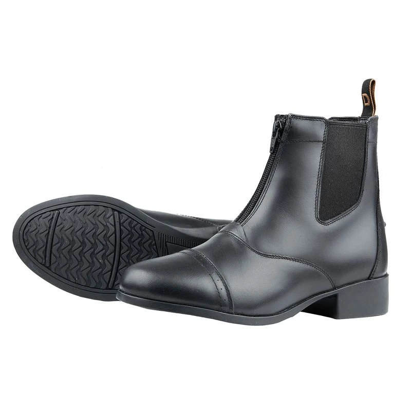 Dublin Kids' Foundation Zip Paddock Boots - Black 3 Dublin Kids' Foundation Zip Paddock Boots - Black