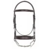 Camelot Fancy Stitched Wide Noseband Comfort Padded Bride - Brown 1 Camelot Fancy Stitched Wide Noseband Comfort Padded Bride - Brown -Best Equestrian Supplies 331396 800 800