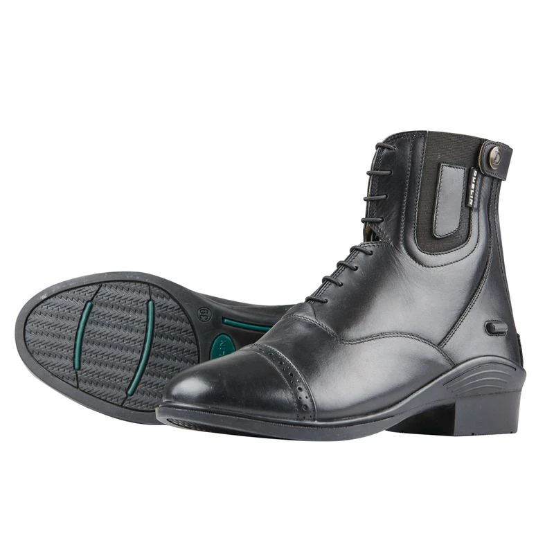 Dublin Women's Evolution Lace Front Paddock Boots - Black 3 Dublin Women's Evolution Lace Front Paddock Boots - Black