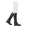 Saxon Kids' Syntovia Half Chaps - Black 1 Saxon Kids' Syntovia Half Chaps - Black -Best Equestrian Supplies 344084 800 800