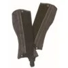 Ovation Pro Suede Half Chaps - Brown 2 Ovation Pro Suede Half Chaps - Brown -Best Equestrian Supplies 345618 800 800
