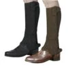 Ovation Kids' Elite Amara Ribb Half Chaps - Brown -Best Equestrian Supplies 345666 800 800