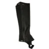 Ovation Pro Topgrain Half Chaps - Black -Best Equestrian Supplies 345855 800 800