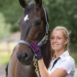 Roeckl Mendon Riding Gloves - Berry 7 Roeckl Mendon Riding Gloves - Berry -Best Equestrian Supplies 346234 800 800