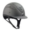 One K Defender Chrome Stripe Helmet - Grey Matte Chrome Stripe -Best Equestrian Supplies 346550 800 800