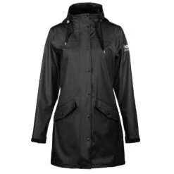 Horze Women's Billie Rain Jacket - Black -Best Equestrian Supplies 348689 800 800