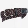 Ovation Women's Braided Stretch Belt - Brown/Tan/Black -Best Equestrian Supplies 352224 800 800