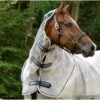 Rambo Protector Neck Cover - Oatmeal/Navy/White/Beige -Best Equestrian Supplies 352328 800 800