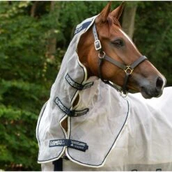 Rambo Protector Neck Cover - Oatmeal/Navy/White/Beige