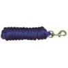 Western Rawhide 10' Poly Lead W/Brass Plated Snap - Blue -Best Equestrian Supplies 360302 800 800