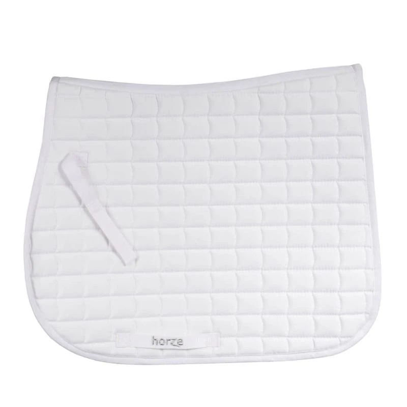 Horze Bristol All Purpose Saddle Pad - White 3 Horze Bristol All Purpose Saddle Pad - White