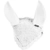 Horze Supreme Silent Ear Net - White -Best Equestrian Supplies 380674 800 800