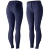 Horze Women's Grand Prix Knee Patch Breeches - Patriots Blue 2 Horze Women's Grand Prix Knee Patch Breeches - Patriots Blue -Best Equestrian Supplies 382889 800 800