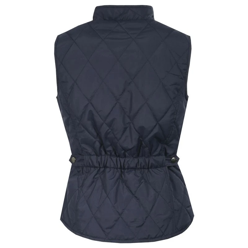 Horze Women's Classic Quilted Vest - Peacoat Dark Blue 6 Horze Women's Classic Quilted Vest - Peacoat Dark Blue - Image 4