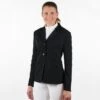 Horze Women's Yvonne Show Jacket - Black -Best Equestrian Supplies 386436 800 800