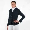 Horze Women's Yvonne Show Jacket - Dark Navy -Best Equestrian Supplies 386794 800 800