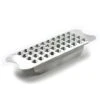 Centaur Stainless Steel Grated Stirrup Pads - Stainless Steel