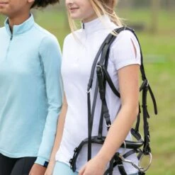 Irideon Kids' Air-Tech Short Sleeve Jersey - White 9 Irideon Kids' Air-Tech Short Sleeve Jersey - White -Best Equestrian Supplies 395578 800 800