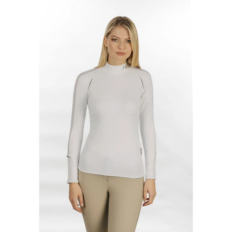 Horseware Women's Long Sleeve Base Layer - White 3 Horseware Women's Long Sleeve Base Layer - White