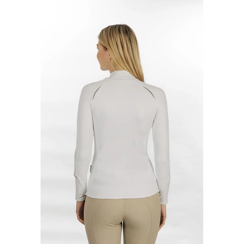 Horseware Women's Long Sleeve Base Layer - White 4 Horseware Women's Long Sleeve Base Layer - White - Image 2