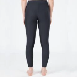 Irideon Kids' Power Stretch Knee Patch Tights - Graphite -Best Equestrian Supplies 401732 800 800
