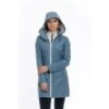 Horseware Women's Linny Long Rain Jacket - Blue Heaven -Best Equestrian Supplies 402128 800 800