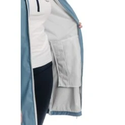Horseware Women's Linny Long Rain Jacket - Blue Heaven -Best Equestrian Supplies 402133 800 800
