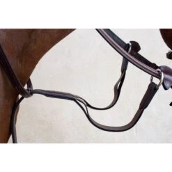 Nunn Finer Running Martingale With Elastic - Black/Zinc -Best Equestrian Supplies 402833 800 800