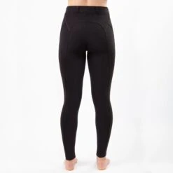 Irideon Women's Issential Capriole Knee Patch Tights - Black 7 Irideon Women's Issential Capriole Knee Patch Tights - Black -Best Equestrian Supplies 407861 800 800