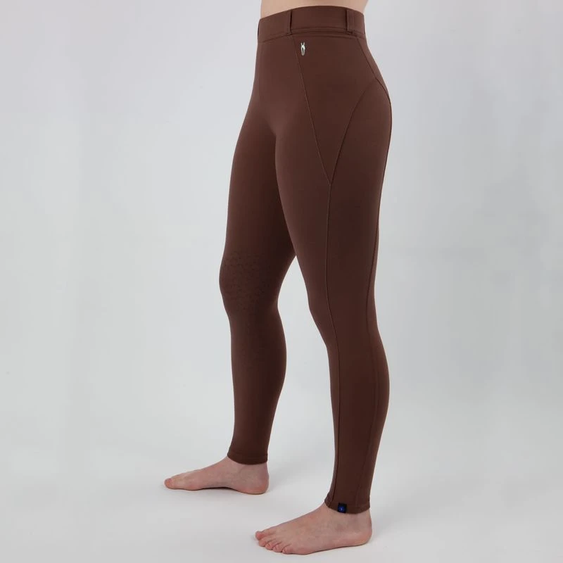 Irideon Kids' Himalayer Capriole Knee Patch Tights - Dark Taupe 3 Irideon Kids' Himalayer Capriole Knee Patch Tights - Dark Taupe