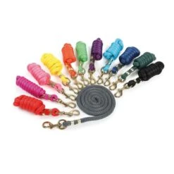 Shires Topaz 8ft Lead Rope - Orange