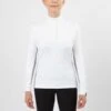 Irideon Women's Ciara IceFil Show Shirt - White/Dove Grey 1 Irideon Women's Ciara IceFil Show Shirt - White/Dove Grey -Best Equestrian Supplies 412073 800 800