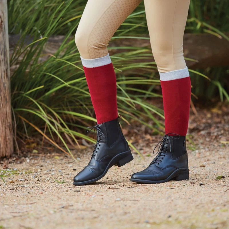 Dublin Kids' Altitude Lace Up Paddock Boots - Black 4 Dublin Kids' Altitude Lace Up Paddock Boots - Black - Image 2