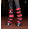 Roma Ice Boot Wrap - Red/Black 1 Roma Ice Boot Wrap - Red/Black -Best Equestrian Supplies 417883 800 800