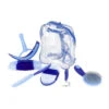 Horze Sweet Grooming Set In Carry Bag - Blue/Light Blue -Best Equestrian Supplies 418150 800 800