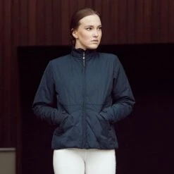 Catago Women's Maritza Jacket - Navy -Best Equestrian Supplies 423685 800 800