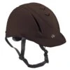 Ovation Deluxe Schooler Helmet - Brown -Best Equestrian Supplies 434574 800 800