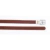 Pessoa Covered Leather Clasp End Leathers - Oakbark -Best Equestrian Supplies 436053 800 800
