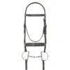 Ovation Elite Fancy Raised Flat Wide Noseband Traditional Crown - Dark Brown 2 Ovation Elite Fancy Raised Flat Wide Noseband Traditional Crown - Dark Brown -Best Equestrian Supplies 439428 800 800