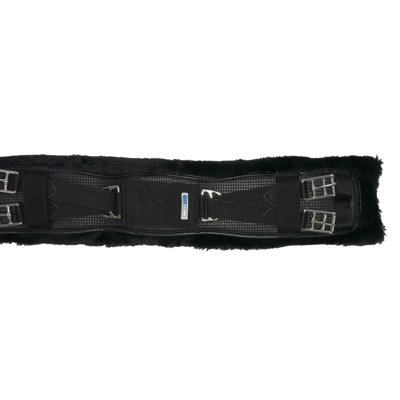 Ovation Coolmax Humane Dressage Girth - Black/Black 3 Ovation Coolmax Humane Dressage Girth - Black/Black