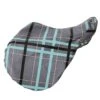 Pessoa Alpine 1200D Saddle Cover - Clay/Teal Plaid 2 Pessoa Alpine 1200D Saddle Cover - Clay/Teal Plaid -Best Equestrian Supplies 440075 800 800