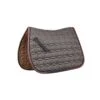 Roma Ecole Star Quilt Close Contact Saddle Pad - Grey/Pink/Black 2 Roma Ecole Star Quilt Close Contact Saddle Pad - Grey/Pink/Black -Best Equestrian Supplies 442363 800 800