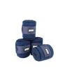 Roma Elastic Fleece Combi Bandage - Navy -Best Equestrian Supplies 442723 800 800