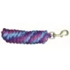 Western Rawhide 10' Poly Lead W/Solid BrassBolt Snap - Fuchsia/Purple/Turquoise 2 Western Rawhide 10' Poly Lead W/Solid BrassBolt Snap - Fuchsia/Purple/Turquoise -Best Equestrian Supplies 443827 800 800