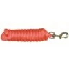 Western Rawhide 10' Poly Lead W/Solid BrassBolt Snap - Hot Orange -Best Equestrian Supplies 443885 800 800