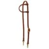 Western Rawhide Signature Hermann Oak One Ear Headstall W/Snap Bit Ends - Harness 2 Western Rawhide Signature Hermann Oak One Ear Headstall W/Snap Bit Ends - Harness -Best Equestrian Supplies 444061 800 800