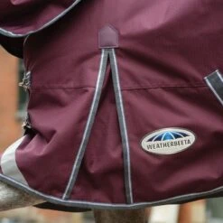 Weatherbeeta Comfitec Plus Dynamic II Standard Neck Medium - Maroon/Grey/White -Best Equestrian Supplies 448380 800 800