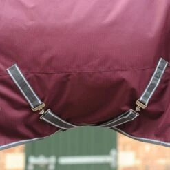 Weatherbeeta Comfitec Plus Dynamic II Standard Neck Medium - Maroon/Grey/White -Best Equestrian Supplies 448382 800 800